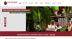 Desktop Screenshot of amigoshostel.com